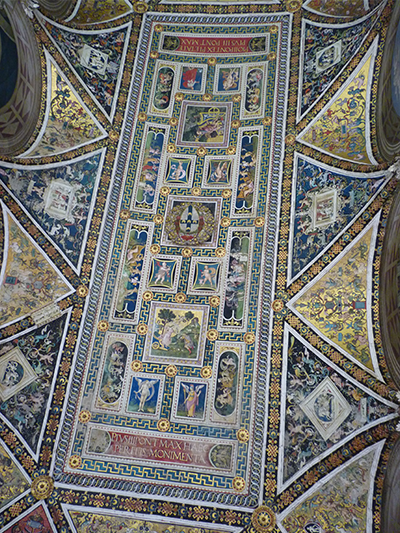 Ceiling of Piccolimini Library